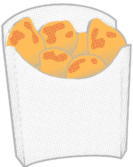 Estação de Salgadinhos Fritos